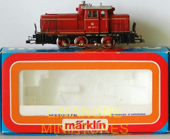 Locomotive Diesel Märklin HO 236 405-7 Réf 3346 - DB - Très Bon état